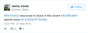 RADxx Tweet Chat Recap